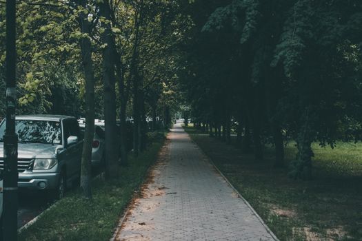 Riegrovy sady – horní okruh